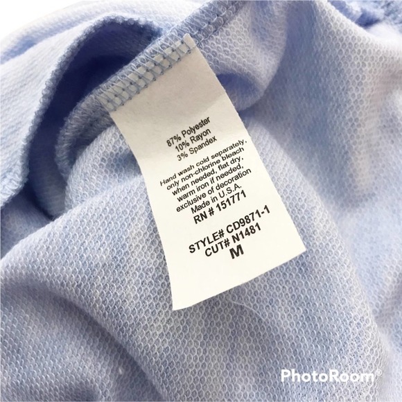 Gilli Ice blue drawstring lounge dress NWT - Picture 3 of 7